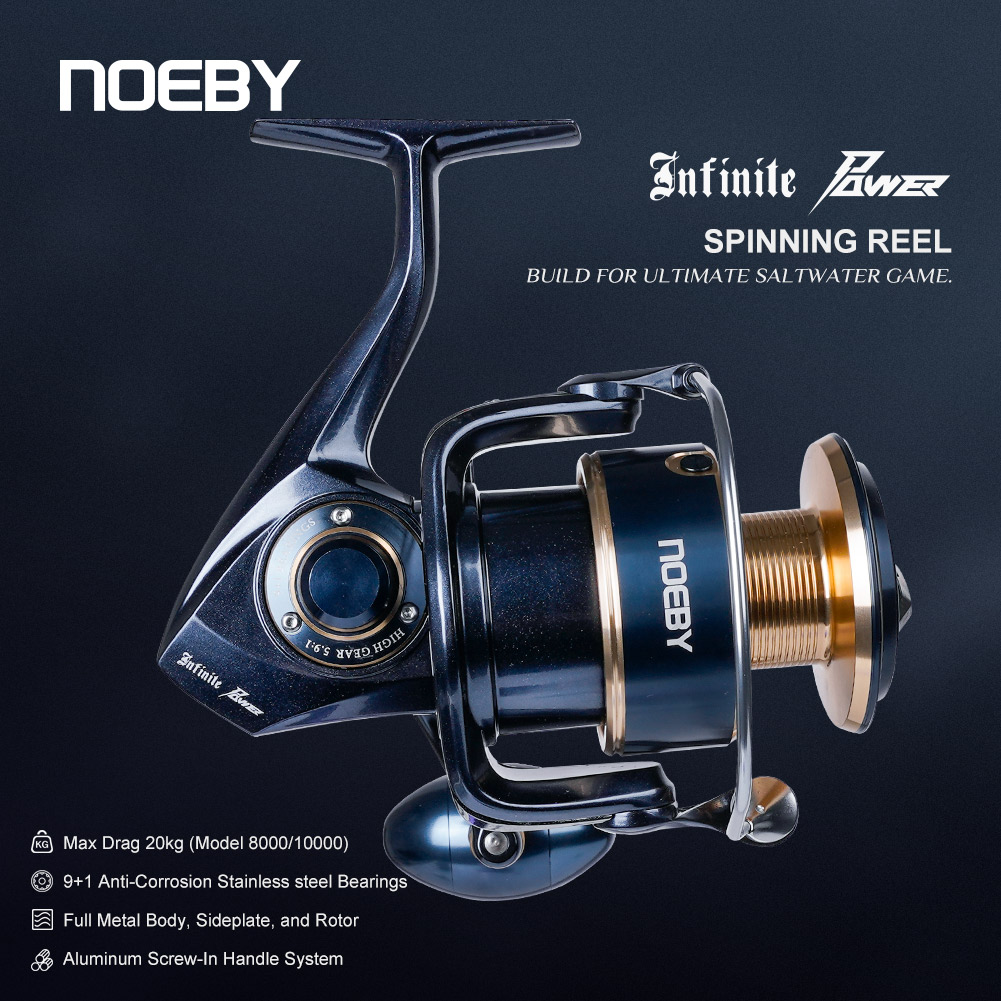 Surf Reel - Reel Pancing Spinning Noeby Infinite Power