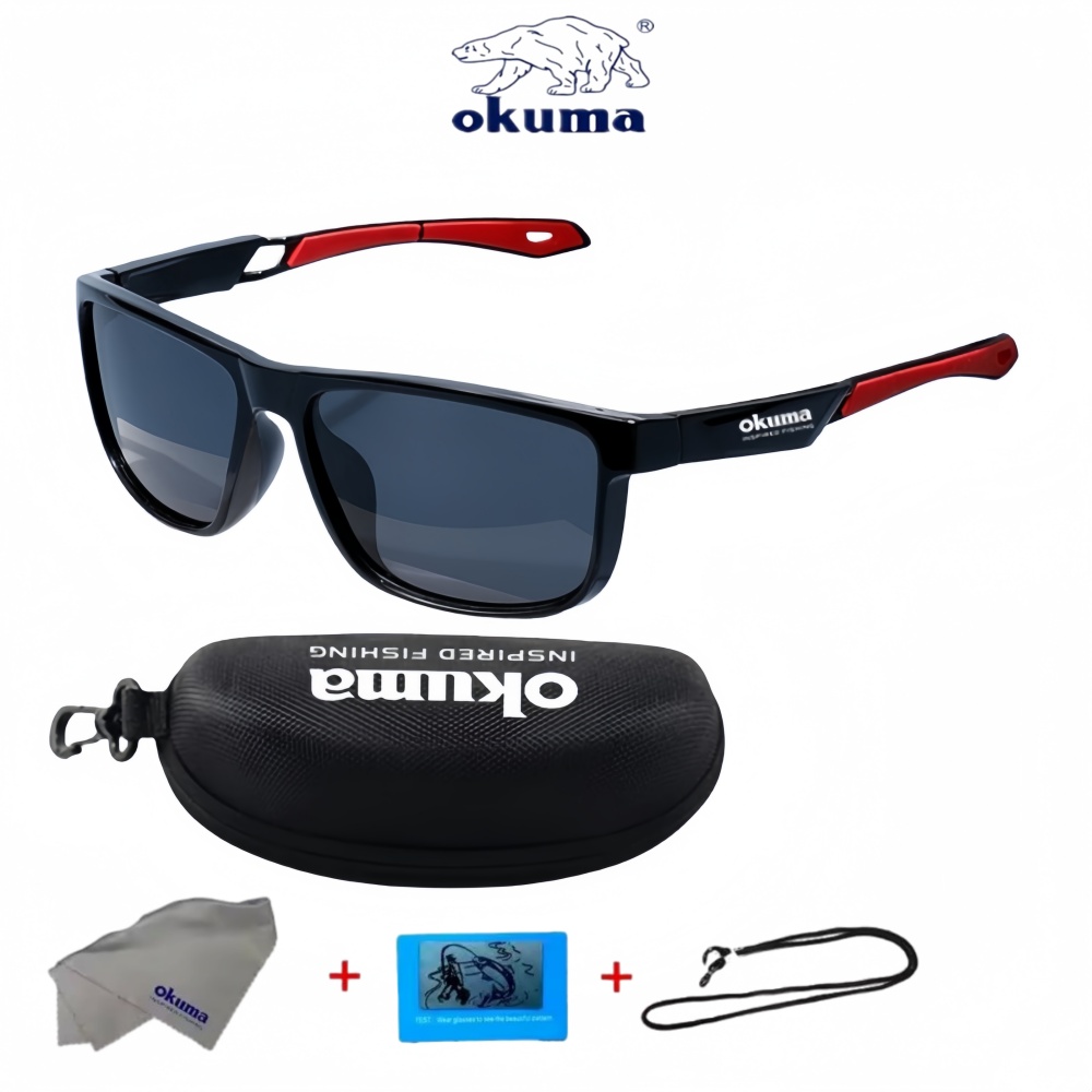 Surf Reel - Kacamata hitam terpolarisasi Okuma UV400 untuk
