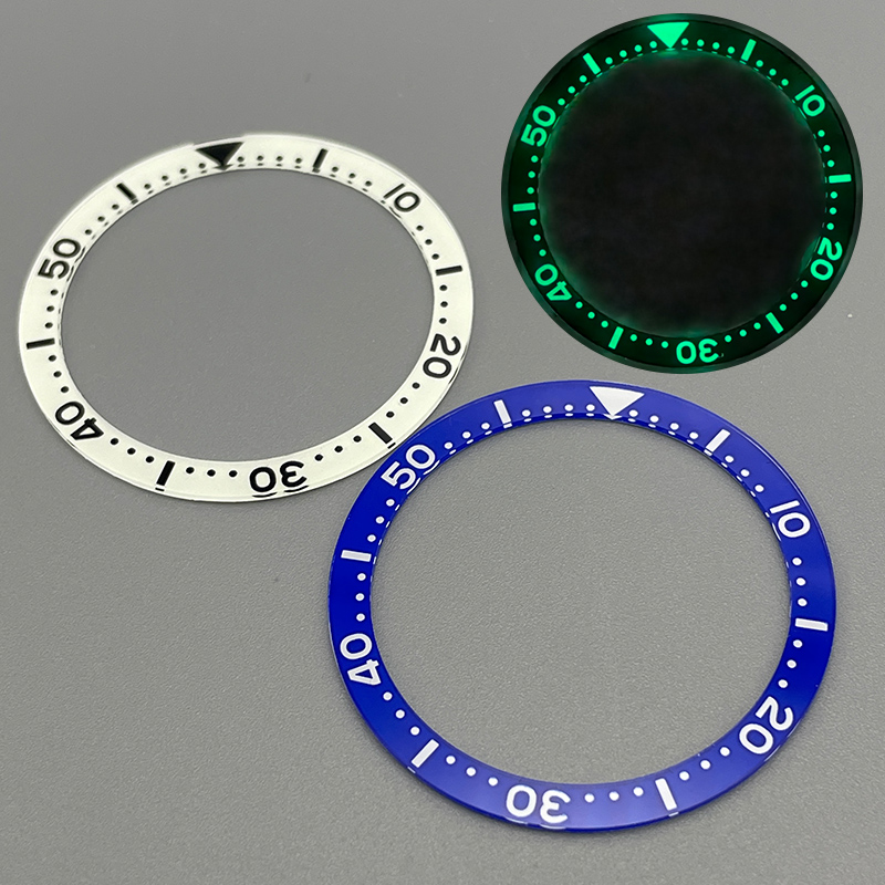 Reel Case - Bezel Jam Tangan Akrilik Datar Bercahaya