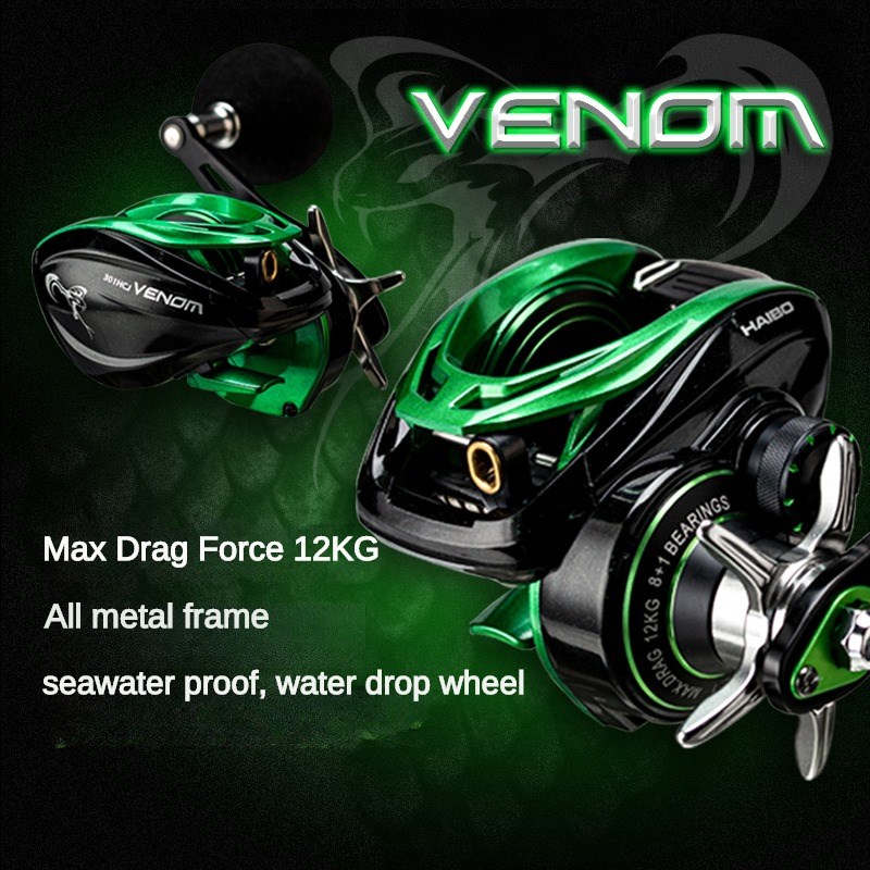 HAIBO Gulungan Pancing Anti Ai - Ice Fishing Reel ulasan dan harga