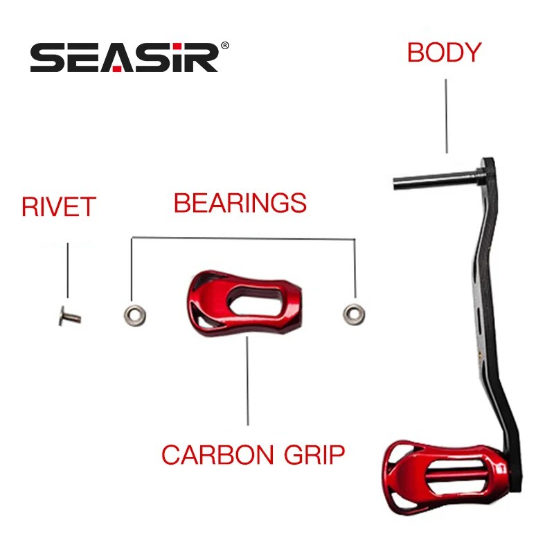 SEASIR serat karbon Reel panci - Reel Spare Spool ulasan dan harga