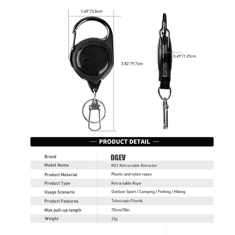 Karabiner Gulungan Tarik Tahan - Conventional Reel ulasan dan harga