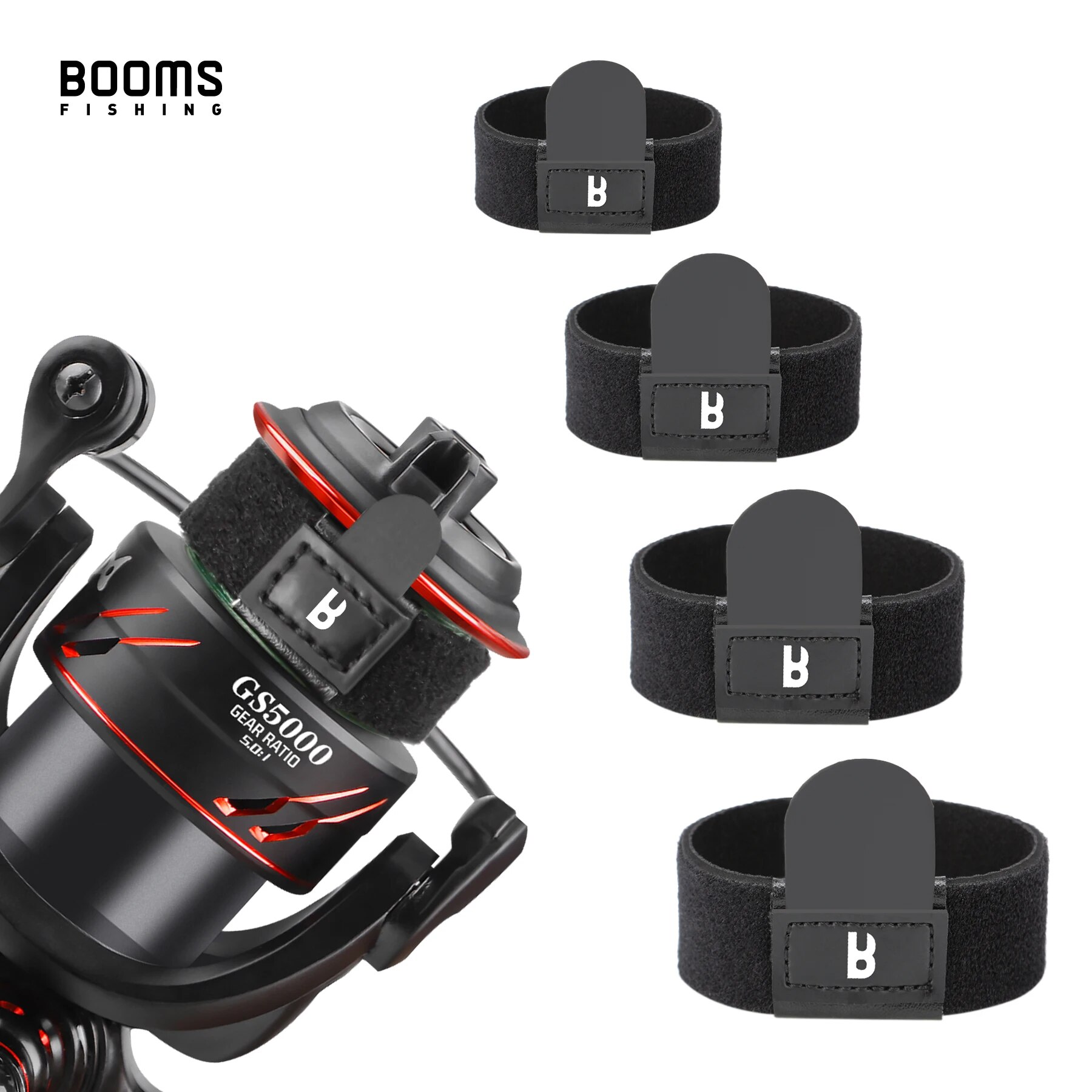 Kumparan pancing Booms 1 4 bua - Reel Cover ulasan dan harga